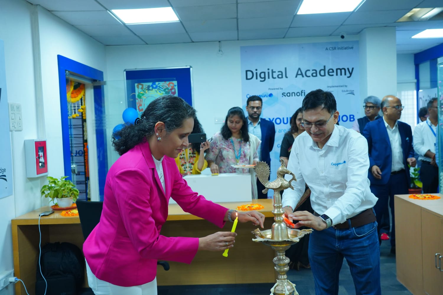 Sanofi, Capgemini and EduBridge Launch Digital Academy